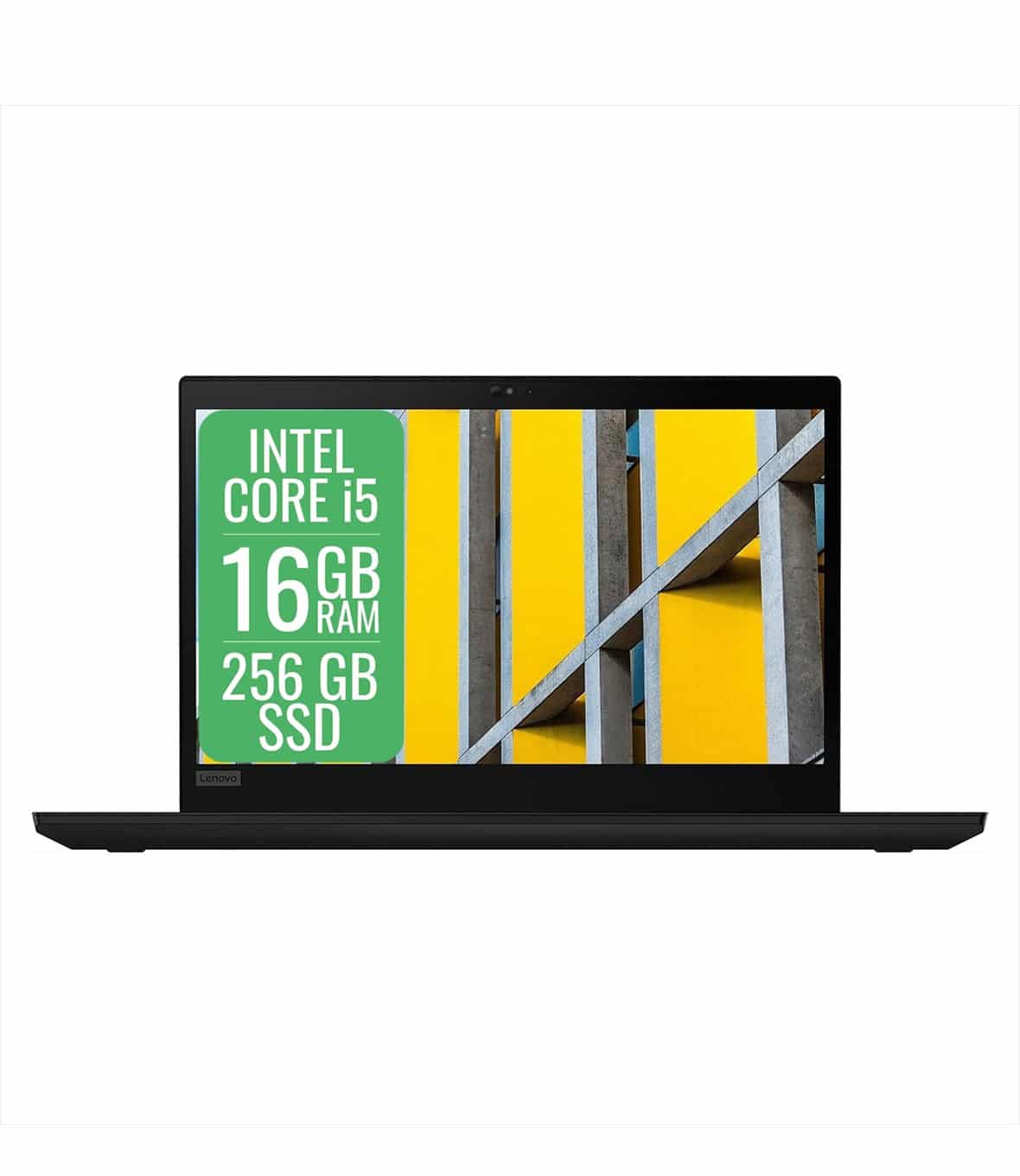 Lenovo Thinkpad Pc Portatile Notebook Intel Core i5 8th, 16 Gb Ram, 256 Gb SSD, Display da 14", WiFi, BT, Windows 11 Pro + Libre Office (Ricondizionato A)