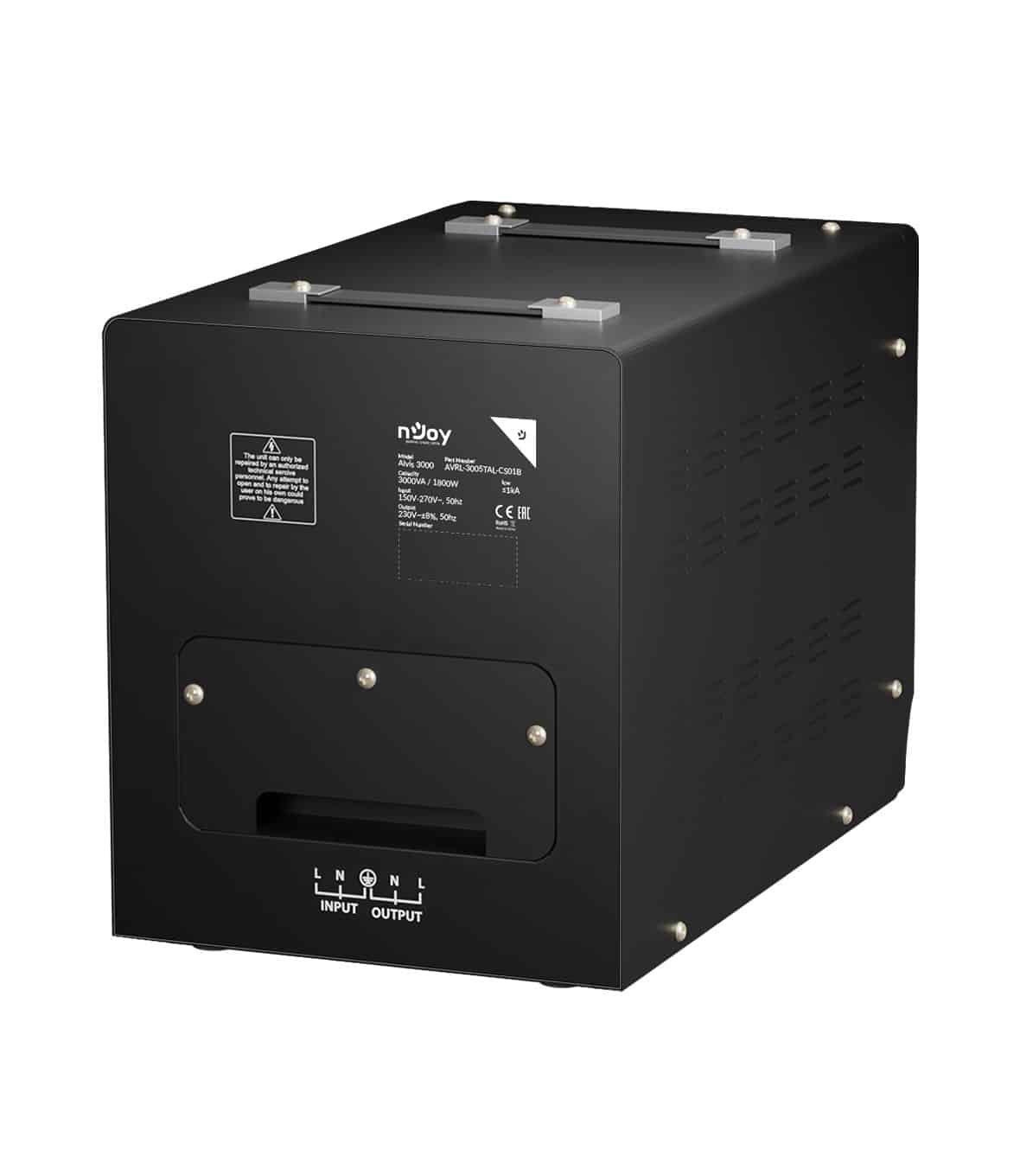 nJoy Alvis 3000VA Stabilizzatore di Tensione AVR 1800W - immagine 3