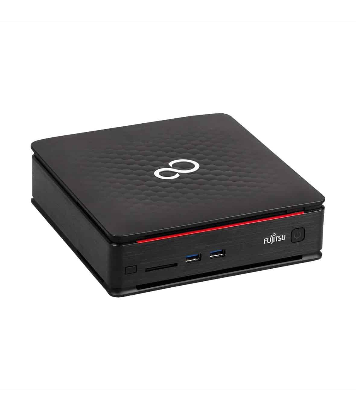 Fujitsu Esprimo Mini Pc Computer Fisso Desktop Intel i7 4th, Ram 8GB, SSD 256GB, Windows 10 Pro + Libre Office, Wi-Fi Usb (Ricondizionato) - immagine 2