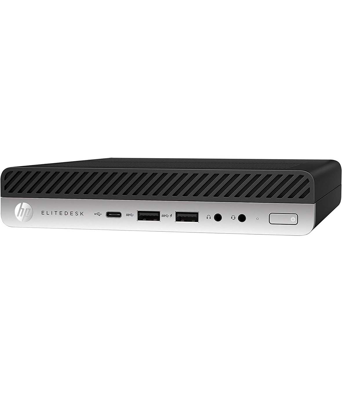 HP EliteDesk Mini 800 G3 PC Computer Intel Core i5 6th Ram 8GB SSD 256GB WiFi USB, Windows 11 Pro + Libre Office (Ricondizionato) - immagine 2