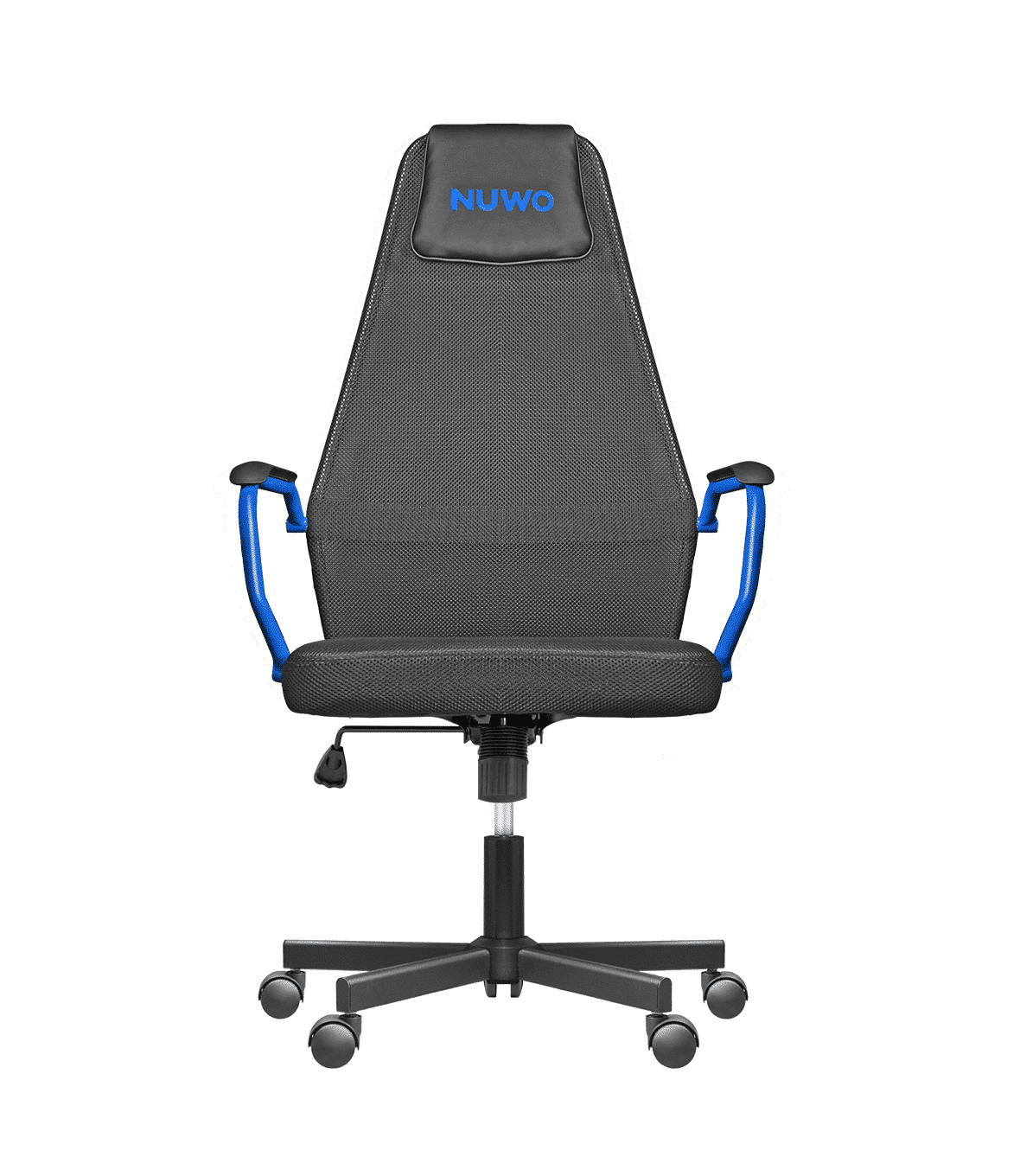 Sedia Office Nuwo Grid Blu Traspirante Regolabile Braccioli Fissi 110Kg - immagine 2