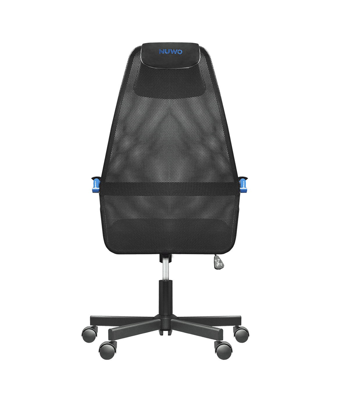 Sedia Office Nuwo Grid Blu Traspirante Regolabile Braccioli Fissi 110Kg - immagine 5