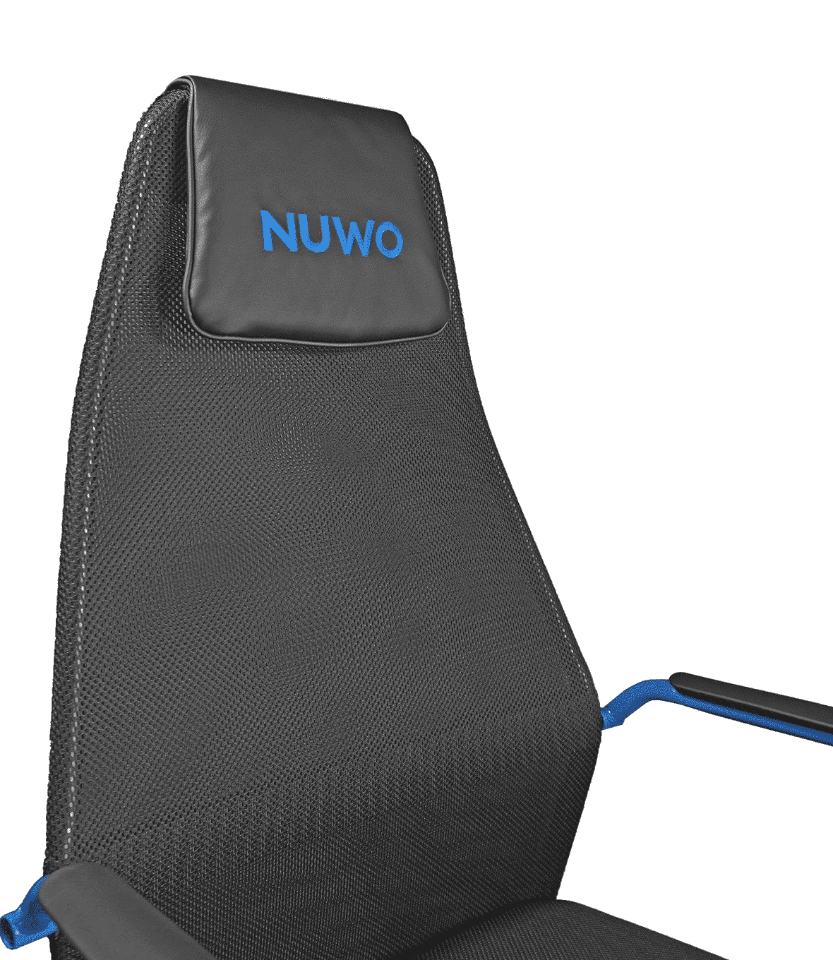 Sedia Office Nuwo Grid Blu Traspirante Regolabile Braccioli Fissi 110Kg - immagine 6