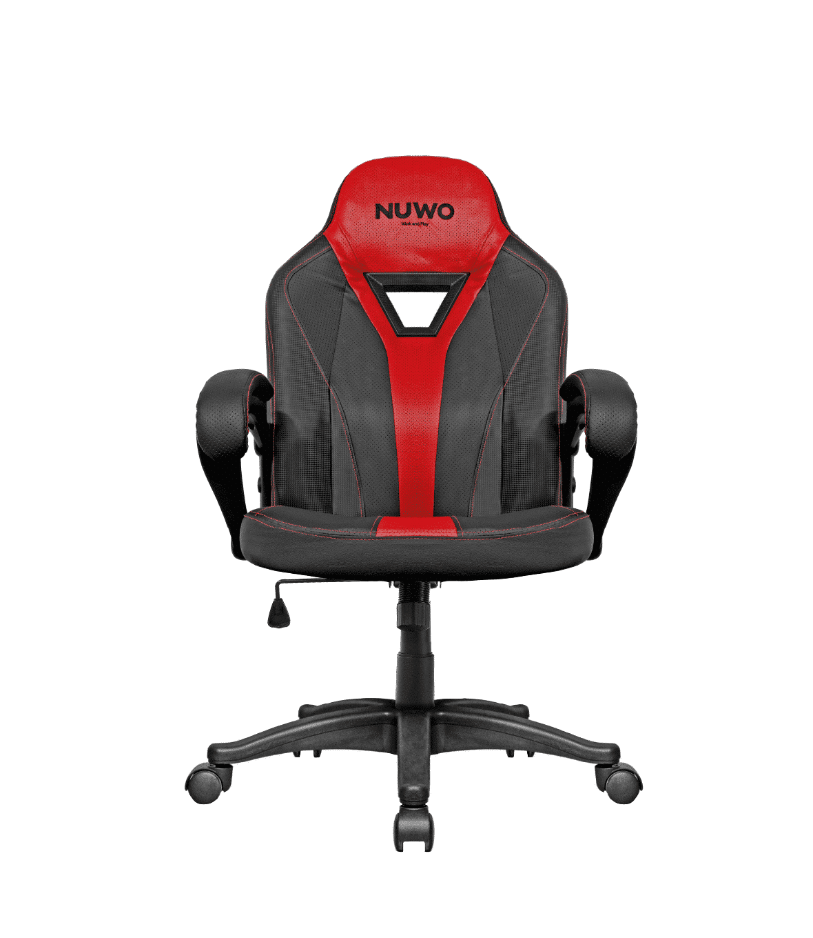 Sedia Gaming Nuwo Skin Rosso Braccioli Imbottiti Girevole 360 Gradi Classe 4 fino a 150Kg