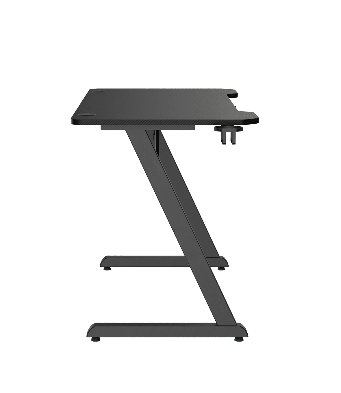 Win Scrivania Gaming Noua Telaio Z Con Portabicchieri e Gancio per Cuffie 1200x600x750 mm - immagine 3