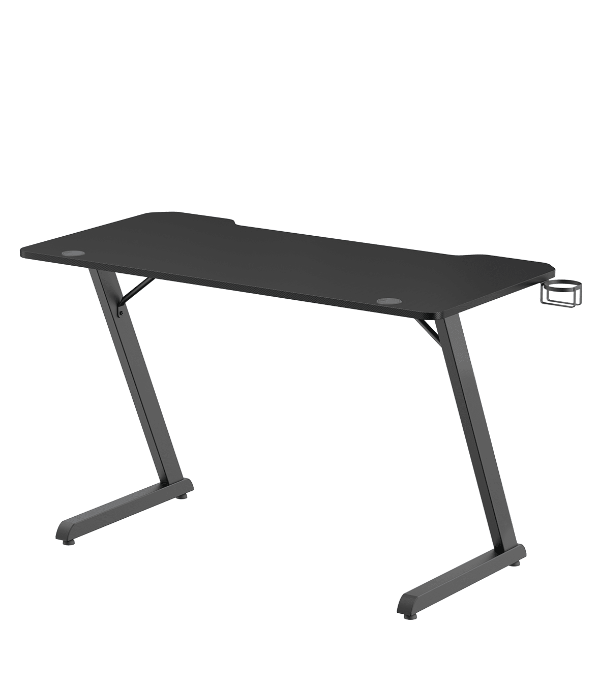 Win Scrivania Gaming Noua Telaio Z Con Portabicchieri e Gancio per Cuffie 1200x600x750 mm - immagine 4