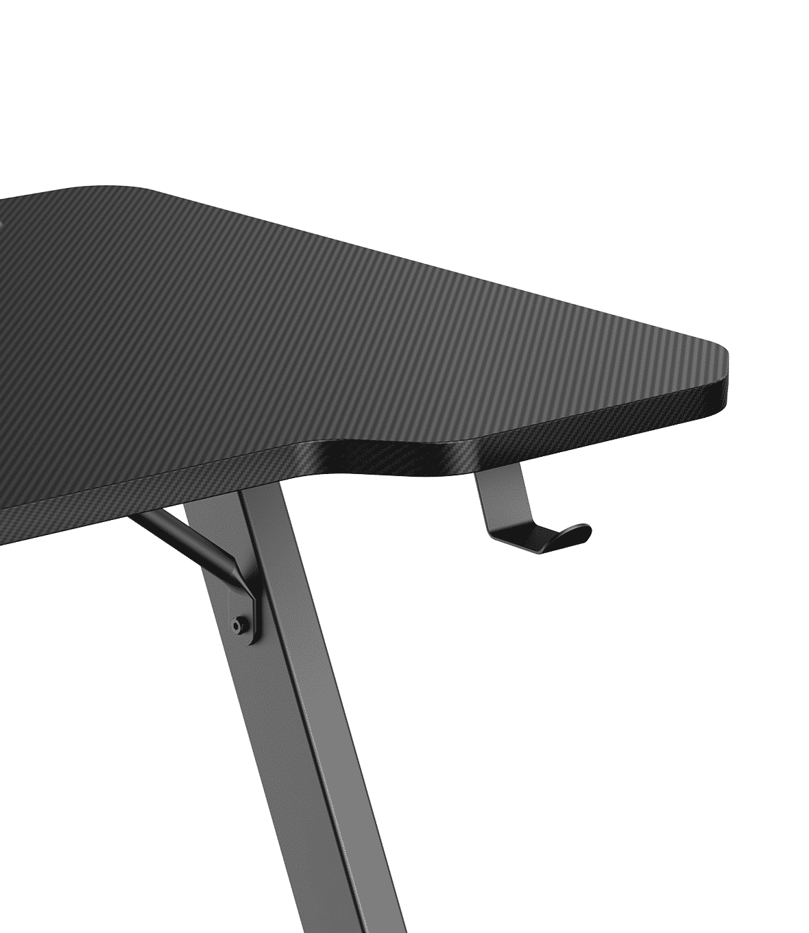 Win Scrivania Gaming Noua Telaio Z Con Portabicchieri e Gancio per Cuffie 1200x600x750 mm - immagine 8
