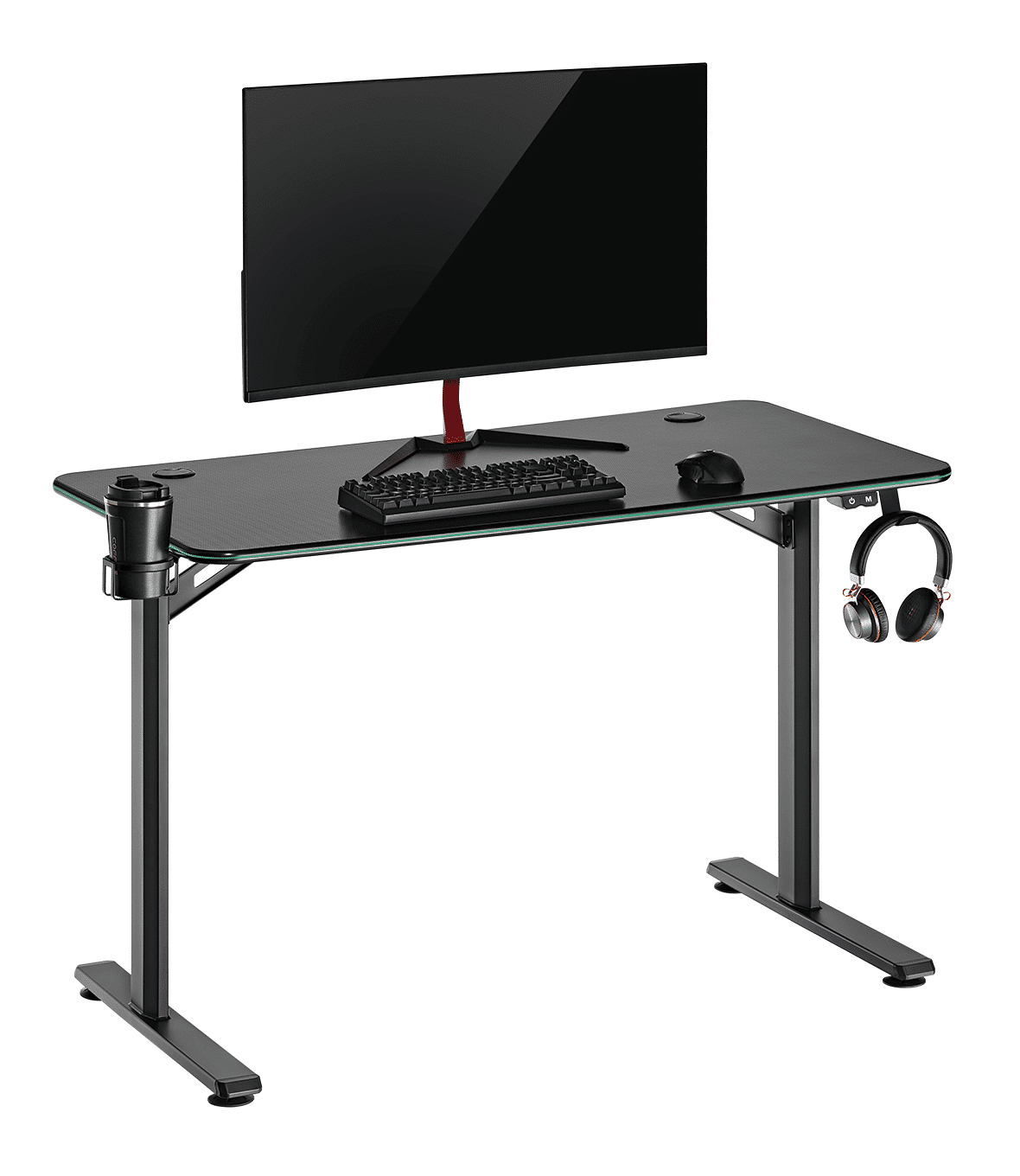 Dot Scrivania Gaming Noua Illuminazione RGB 1130x600x750 mm - immagine 7