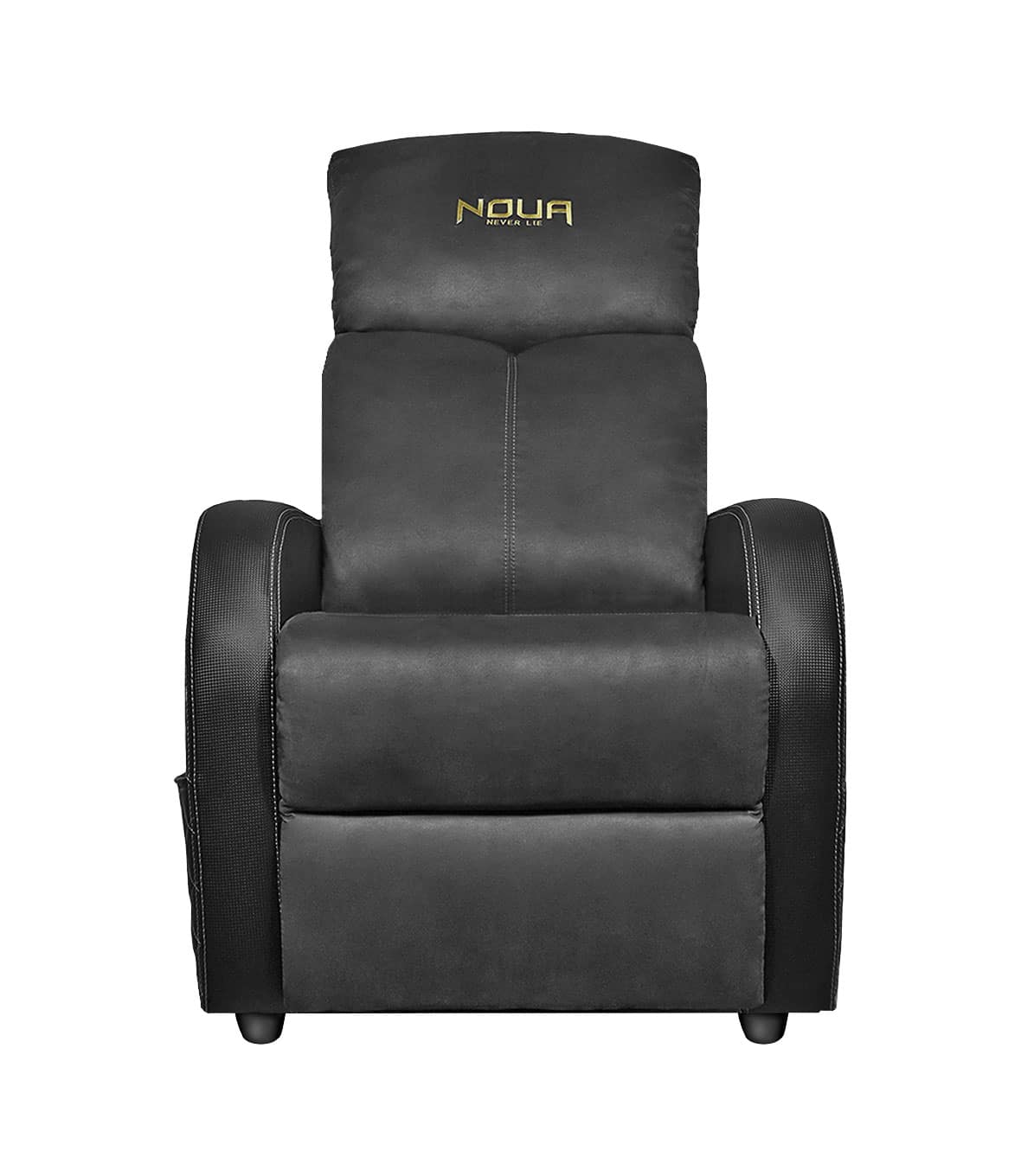 Poltrona Sofa Gaming Noua Ares Royal Gold Schienale Reclinabile con Poggiapiedi