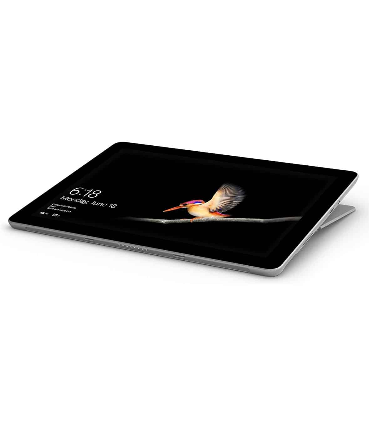2018 Microsoft Surface Go con Intel Pentium Gold 4415Y (10-pollici, 8GB RAM, 128GB SSD) Platino (Ricondizionato) - immagine 3
