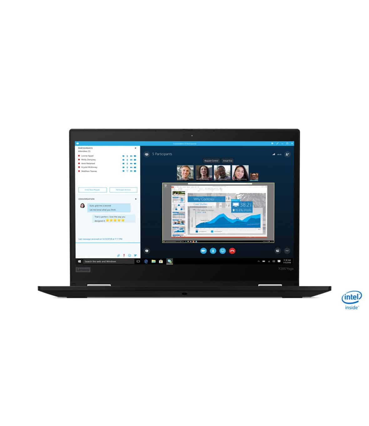 Pc Notebook Lenovo X390 Touch 13.3 Pollici | I5-8265U | Ram 8GB | Ssd 256GB | Ricondizionato | Grado A - immagine 2
