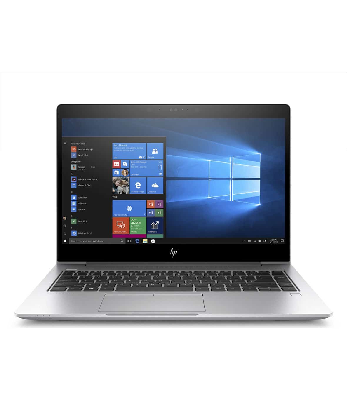 HP Elitebook 840 G5 Pc Portatile Notebook Intel i5 8th, Ram 16Gb, SSD 256Gb, Display da 14", WiFi, BT, Cam, Windows 11 Pro + Libre Office (Ricondizionato A)