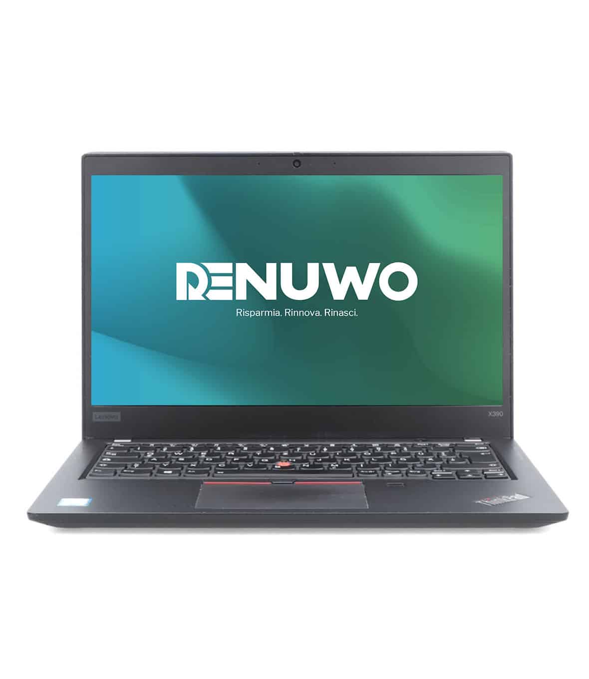 Pc Notebook Lenovo X390 touch 13 Pollici | I5-8365U | Ram 16GB | Ssd 256GB | Ricondizionato | Grado A