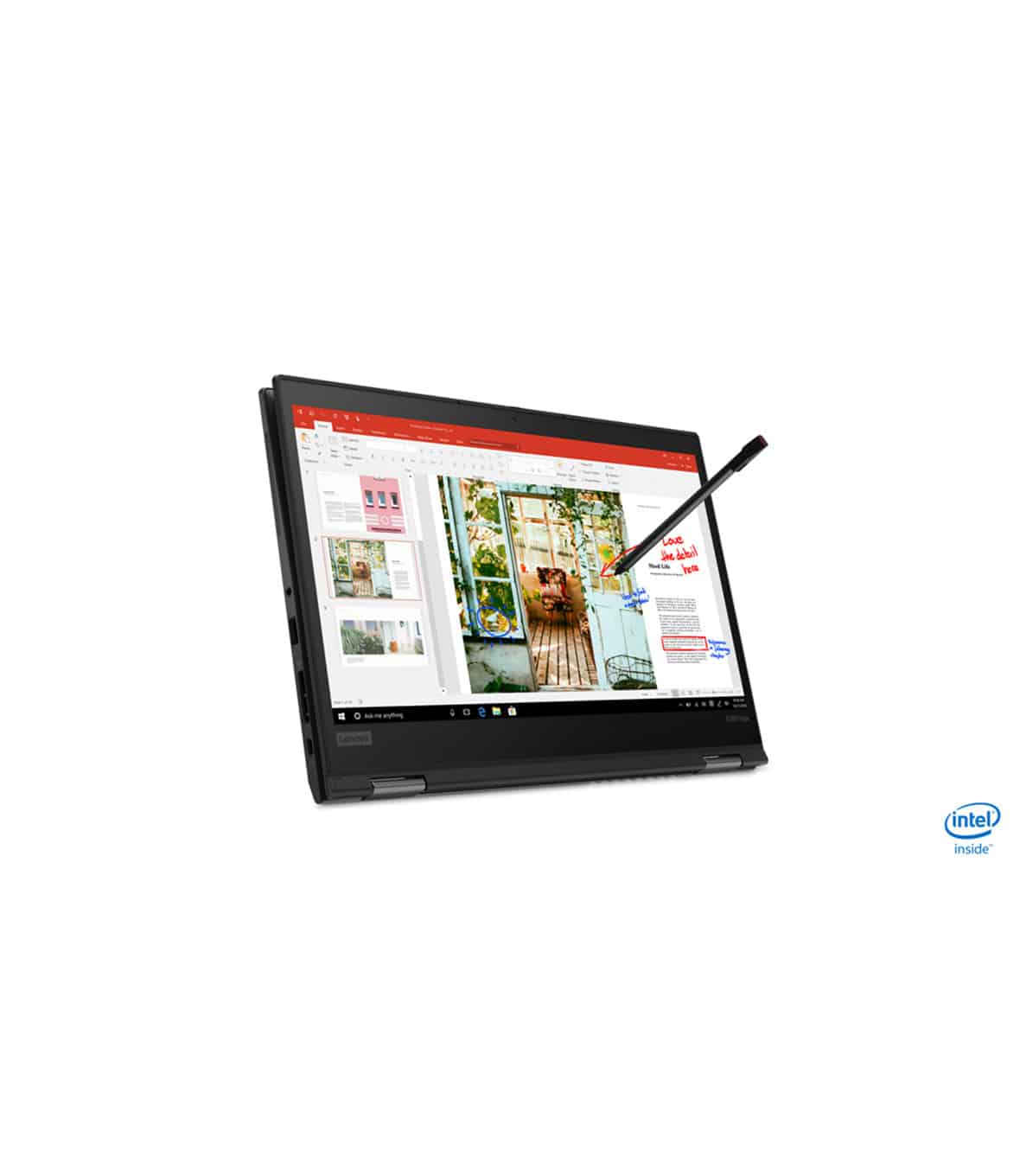 Lenovo ThinkPad X390 Yoga 13,3 pollici Touch Display Intel Core i5 8365U 256 GB SSD Hard Drive 8 GB Memoria Windows 11 Pro con penna digitalizzatrice Notebook Laptop (ricondizionato) - immagine 6
