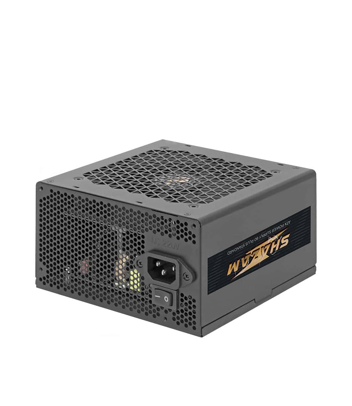 Noua Shazam 500W Alimentatore Atx 80+ White PFC Attivo Fan 120mm Tasto On/Off - immagine 4