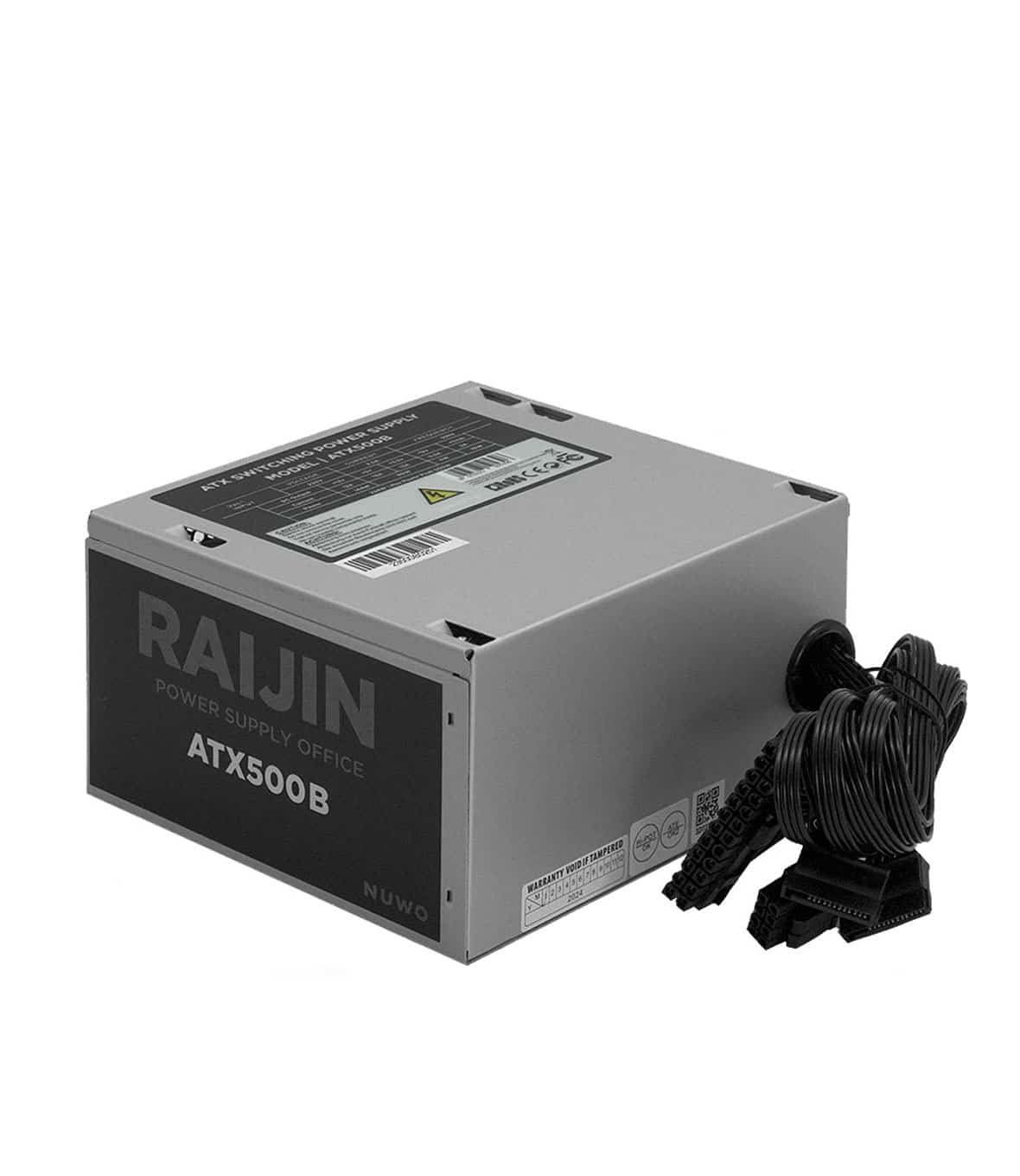 Alimentatore Atx Nuwo Raijin ATX-500B 250w Ventola 120mm Bulk - immagine 6
