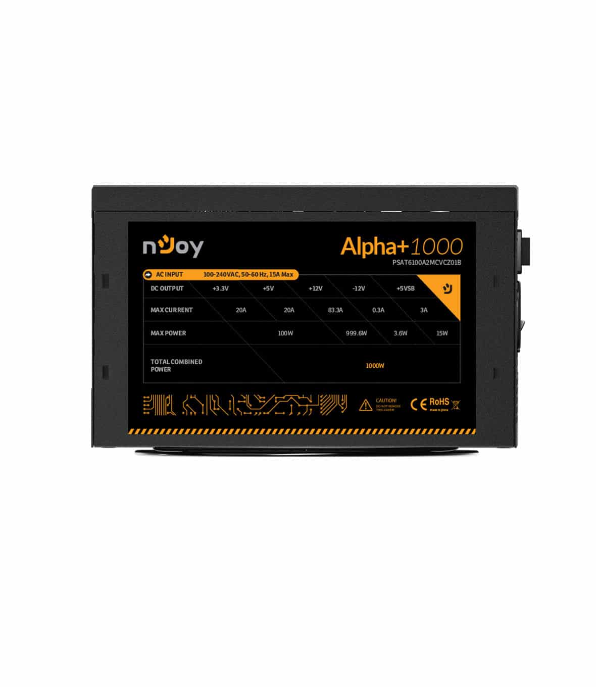 nJoy PSU Alpha+ 1000W - immagine 3