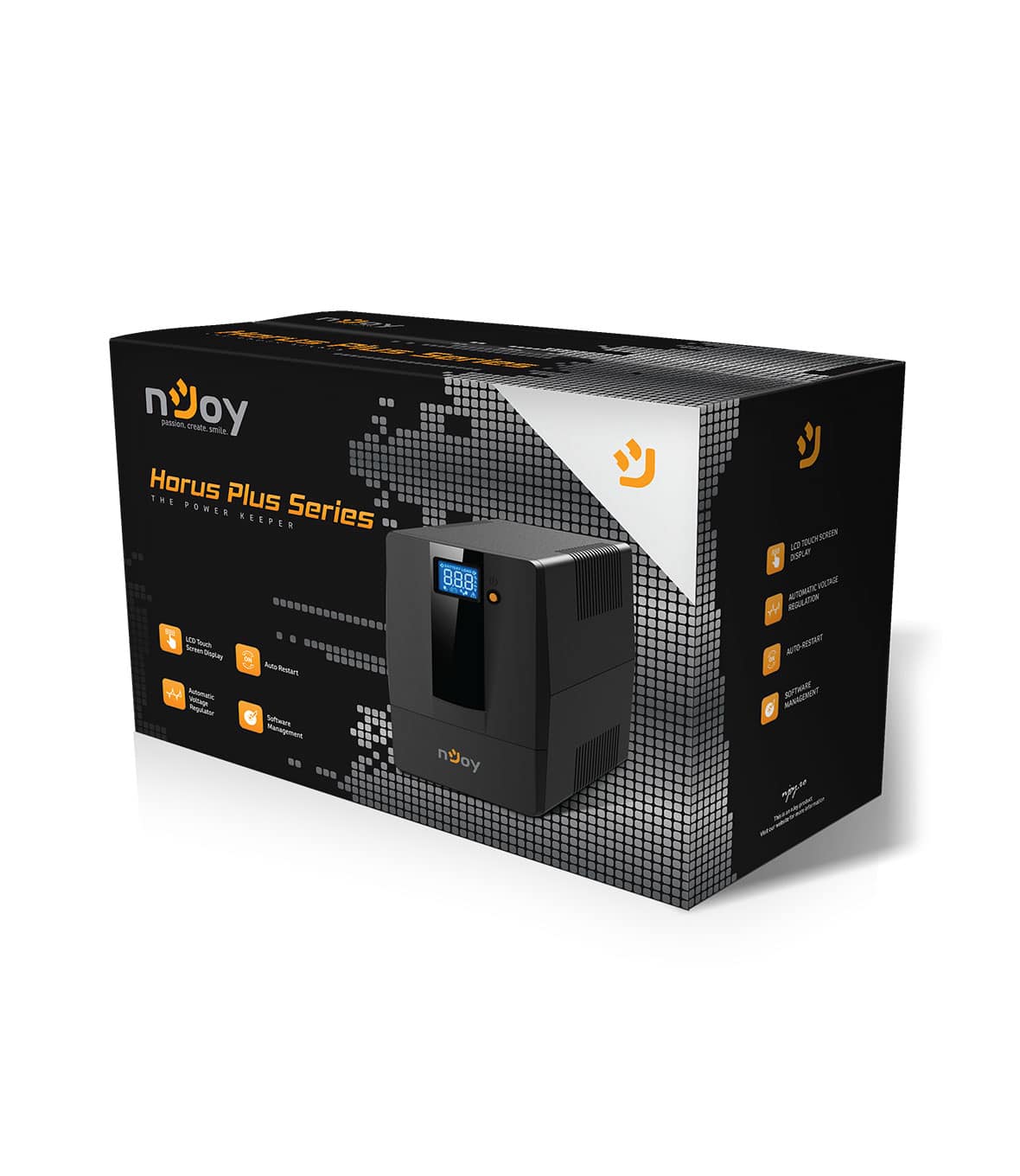 nJoy Horus Plus 1000VA Gruppo di ContinuitĂ 600 Watt - immagine 6