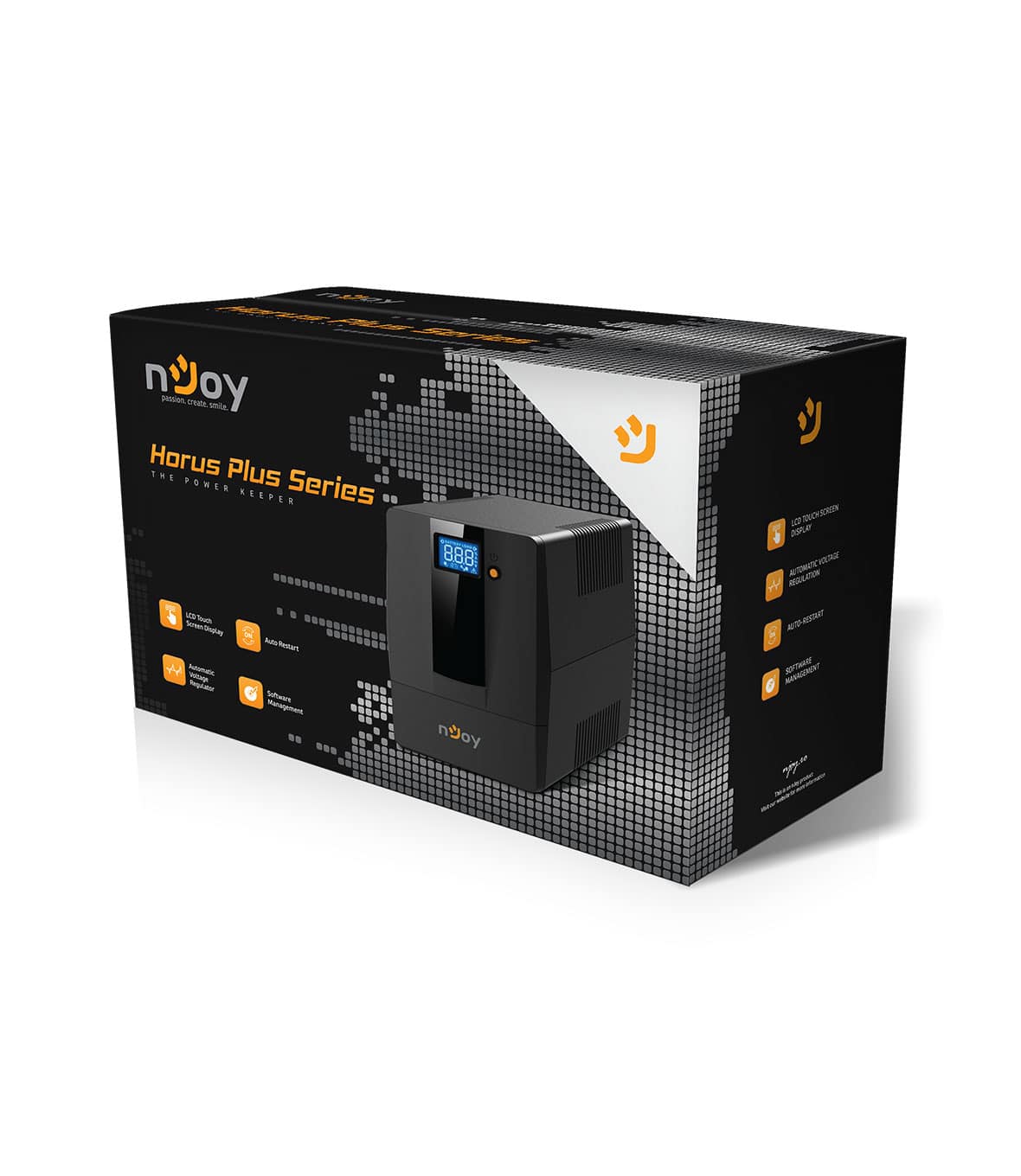 nJoy Horus Plus 1500VA Gruppo di ContinuitĂ 900 Watt - immagine 6