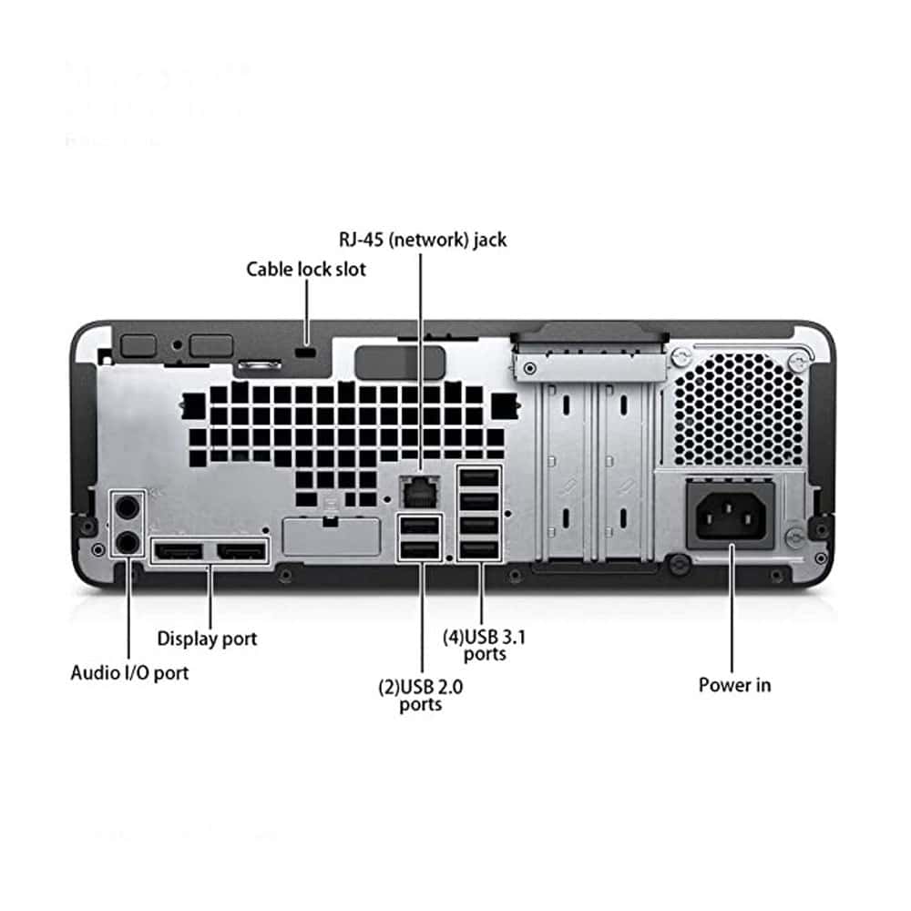 PC DESKTOP HP prodesk G3 600 SFF | I5-7500 | RAM 8GB | SSD 256GB | RICONDIZIONATO - immagine 3