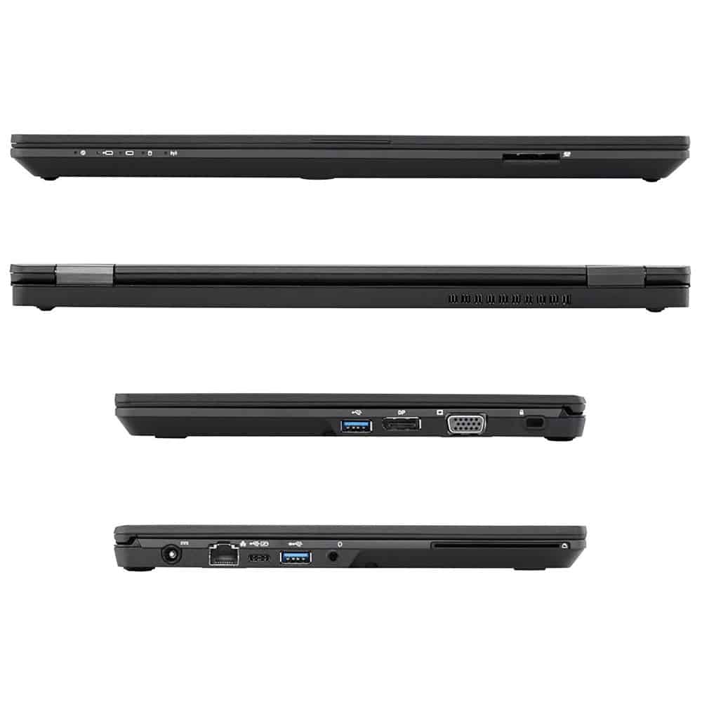 Notebook Fujitsu Lifebook U727 12.5 Pollici | I5-6200U | Ram 8GB | SSD 256GB | Qwertz | Ricondizionato - immagine 3